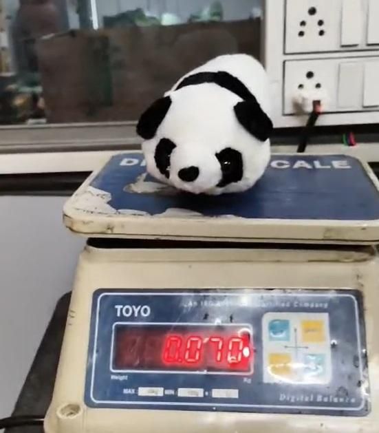 Unisex  Stuffed Animal Slap Bracelets Plush Panda.