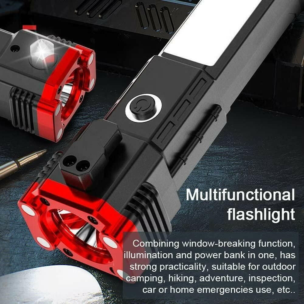 Portable Rechargeable Torch LED Flashlight.