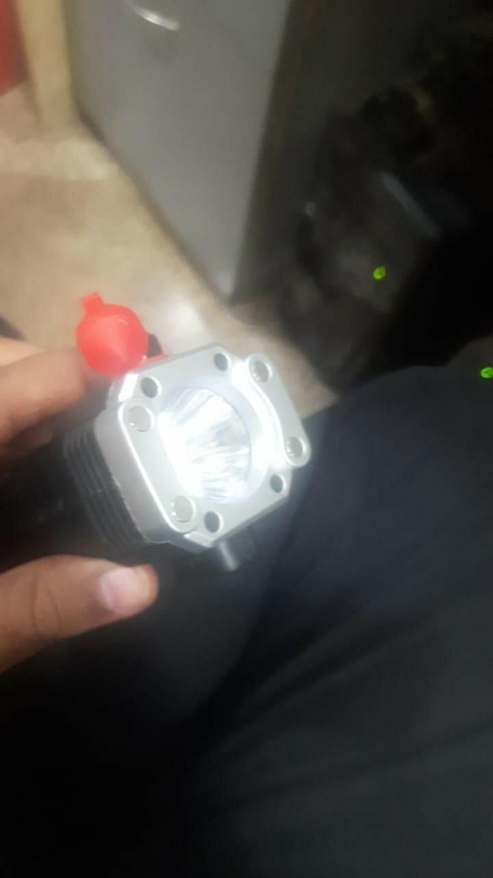 Portable Rechargeable Torch LED Flashlight.