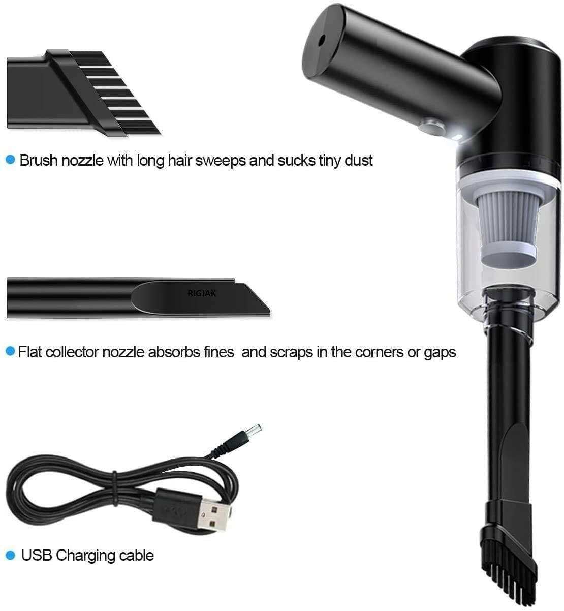Portable Air Duster Wireless Vacuum Cleaner.