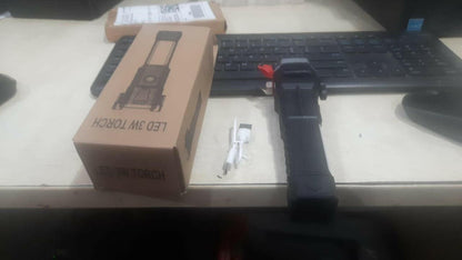 Portable Rechargeable Torch LED Flashlight.
